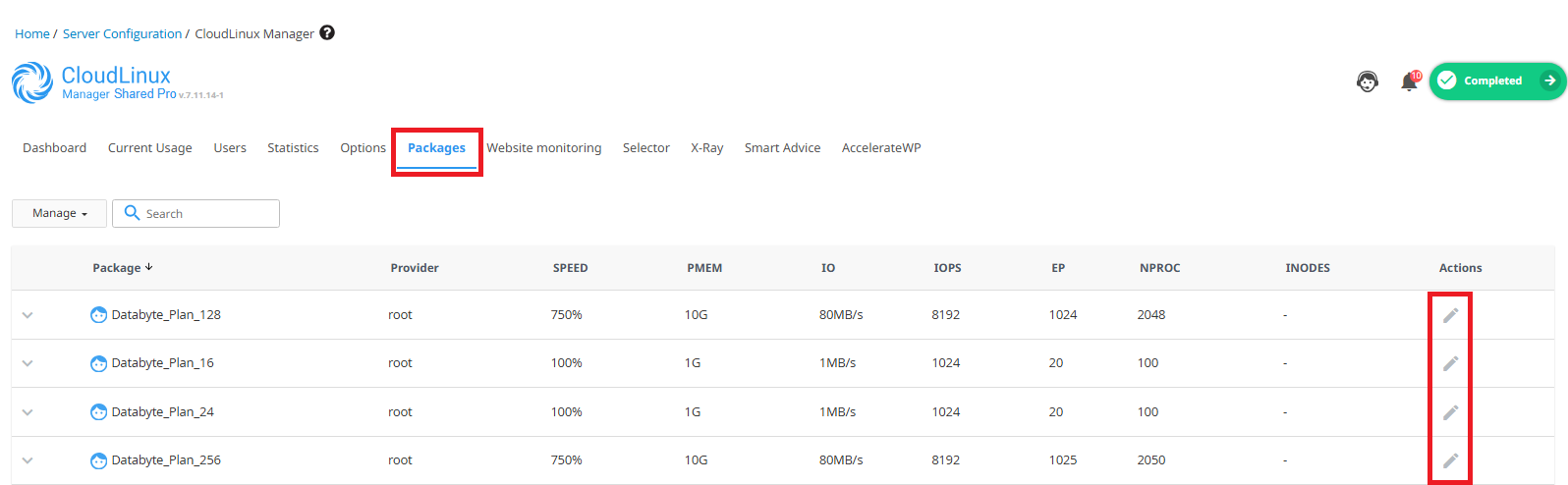 Datbite Waver Configuración de Recursos para Cuentas en cPanel - Blog Databyte